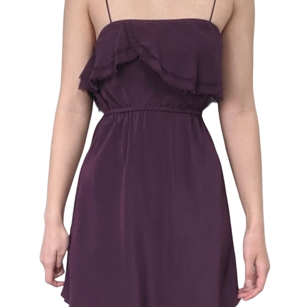 Aritzia Wilfred Silk Mini Dress - Size XS